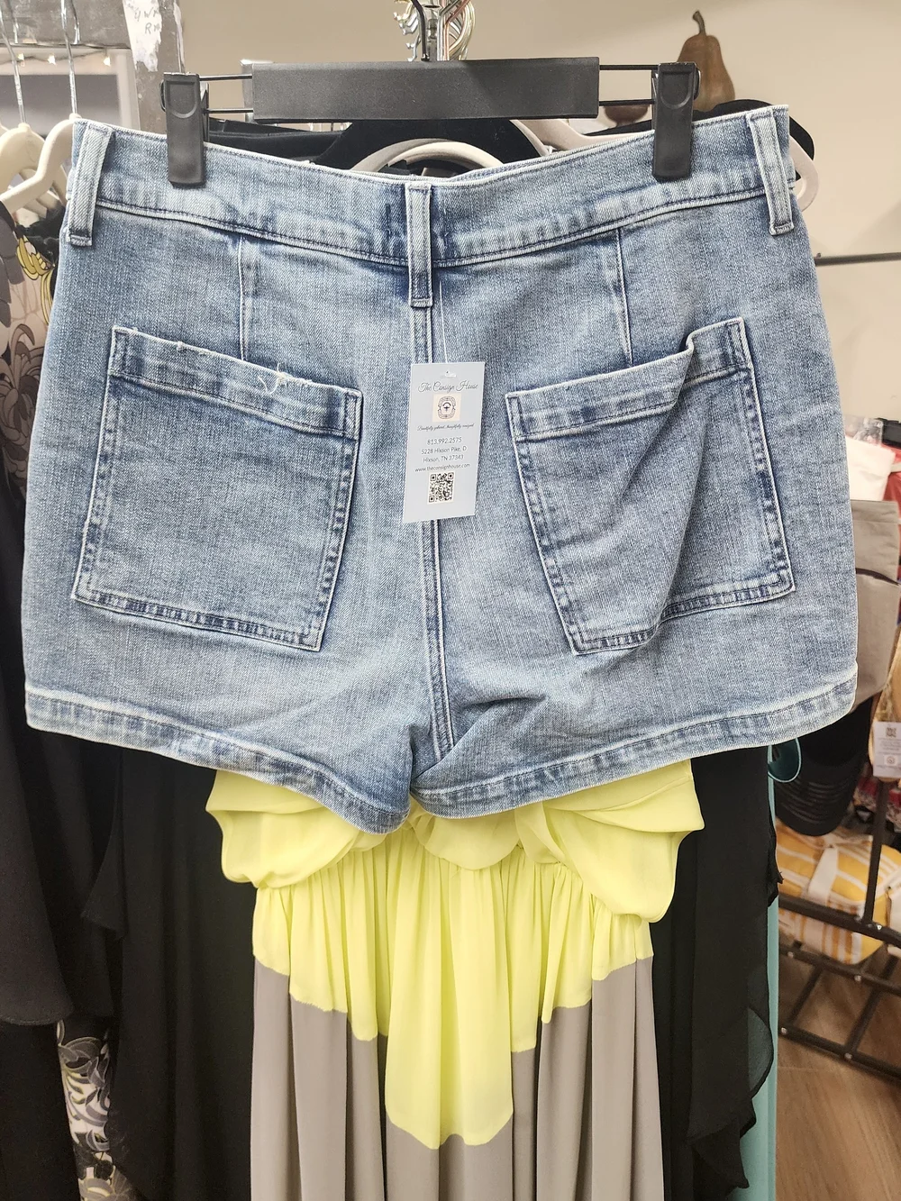 Light Wash Denim Women’s Casual Shorts